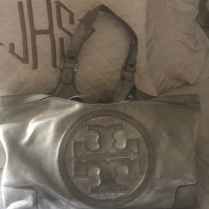 Tory Burch, silver handbag